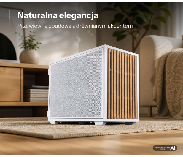 Lian Li DAN Cases B4 Wood Edition White - 1600832 - zdjęcie 6